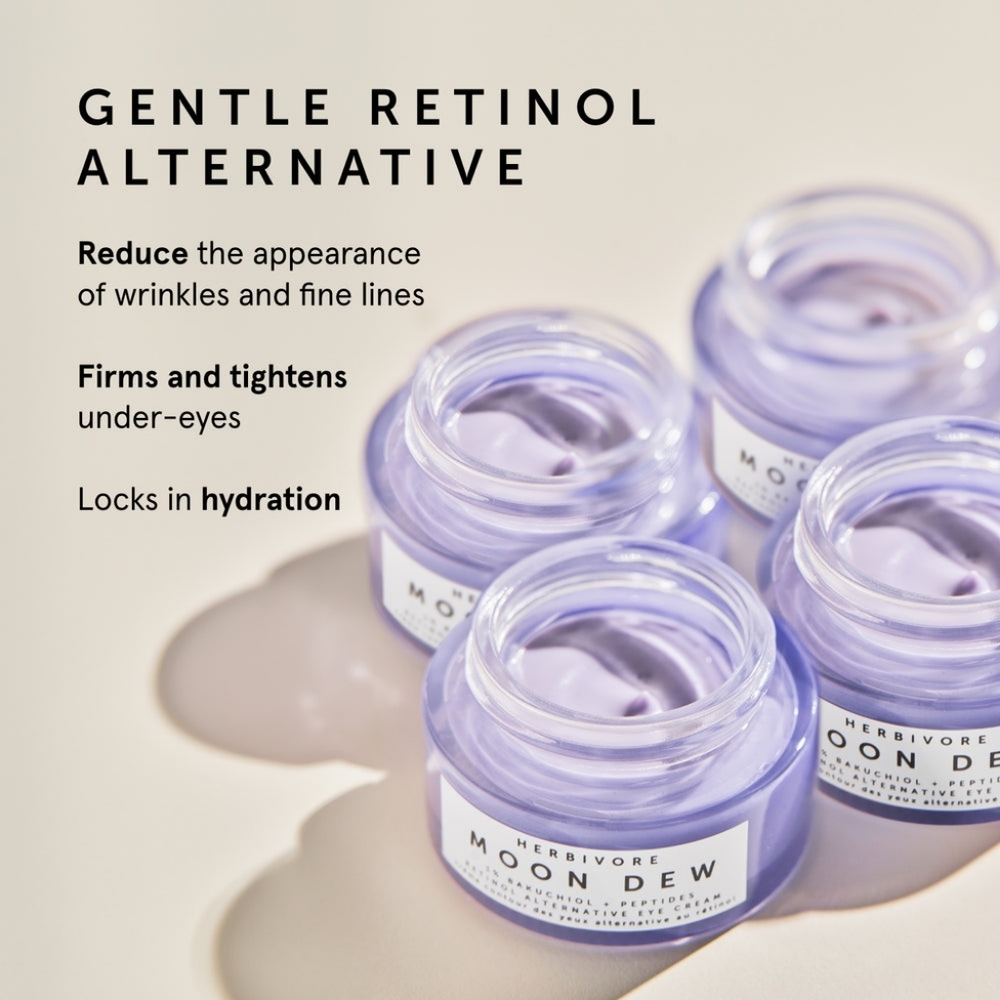 Herbivore -MOON DEW 1% Bakuchiol, Peptides Retinol Alternative Firming E… - Picture 5 of 5